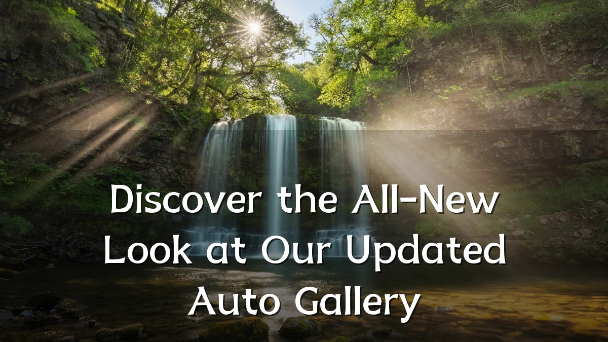 Discover the All-New Look at Our Updated Auto Gallery
