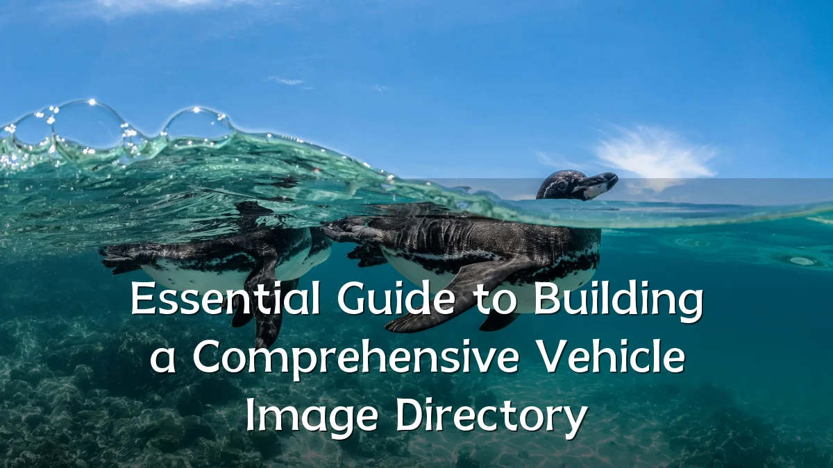 Essential Guide to Building a Comprehensive Vehicle Image Directory