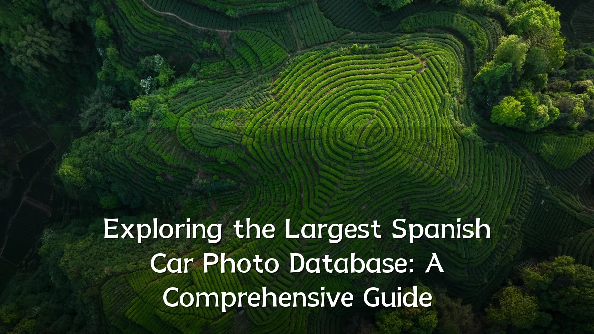 Exploring the Largest Spanish Car Photo Database: A Comprehensive Guide