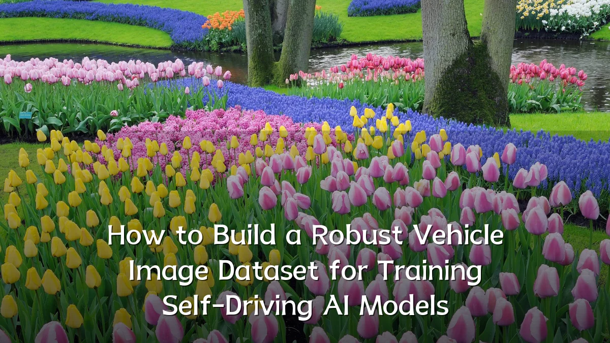 How to Build a Robust Vehicle Image Dataset for Training Self-Driving AI Models