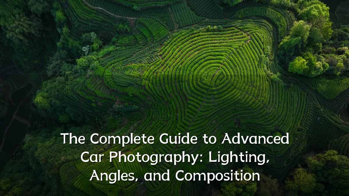 The Complete Guide to Advanced Car Photography: Lighting, Angles, and Composition