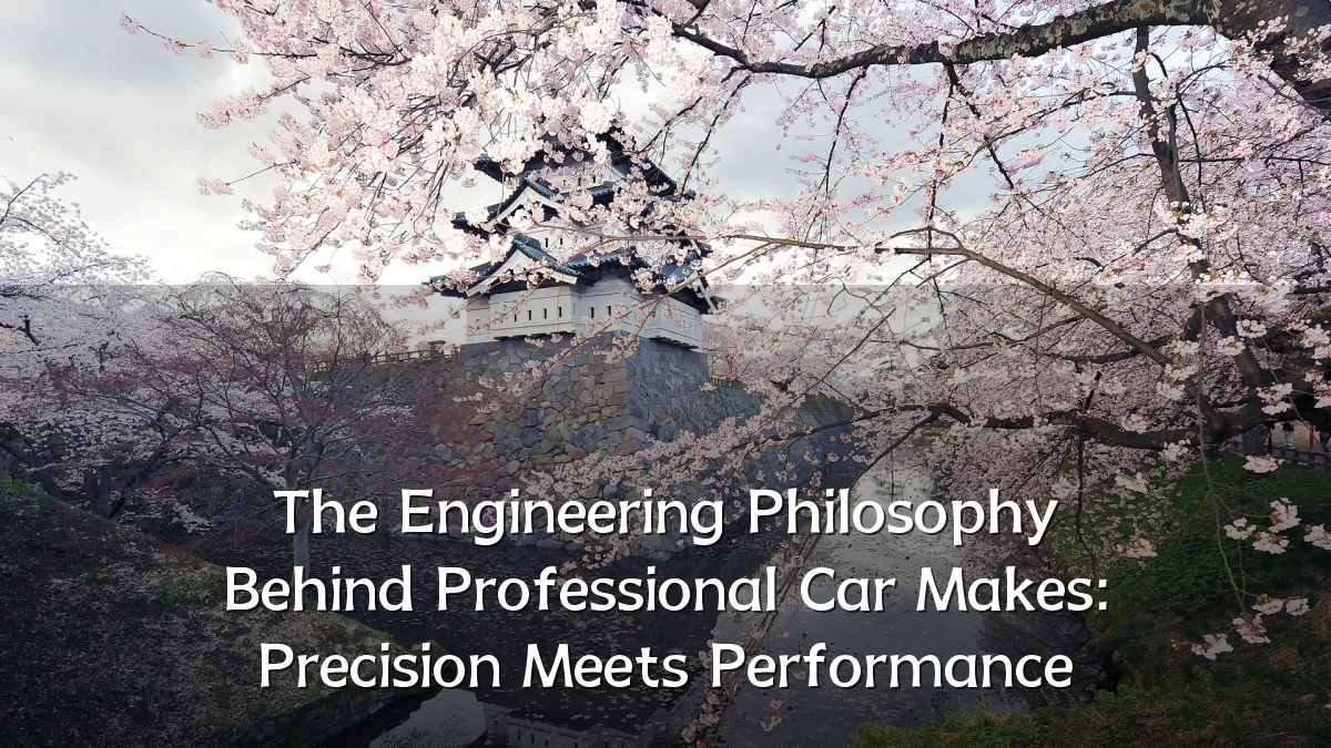 The Engineering Philosophy Behind Professional Car Makes: Precision Meets Performance
