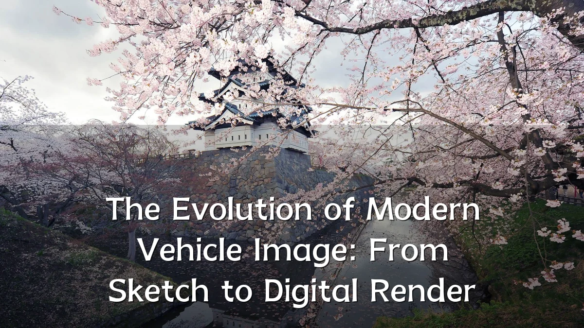 The Evolution of Modern Vehicle Image: From Sketch to Digital Render