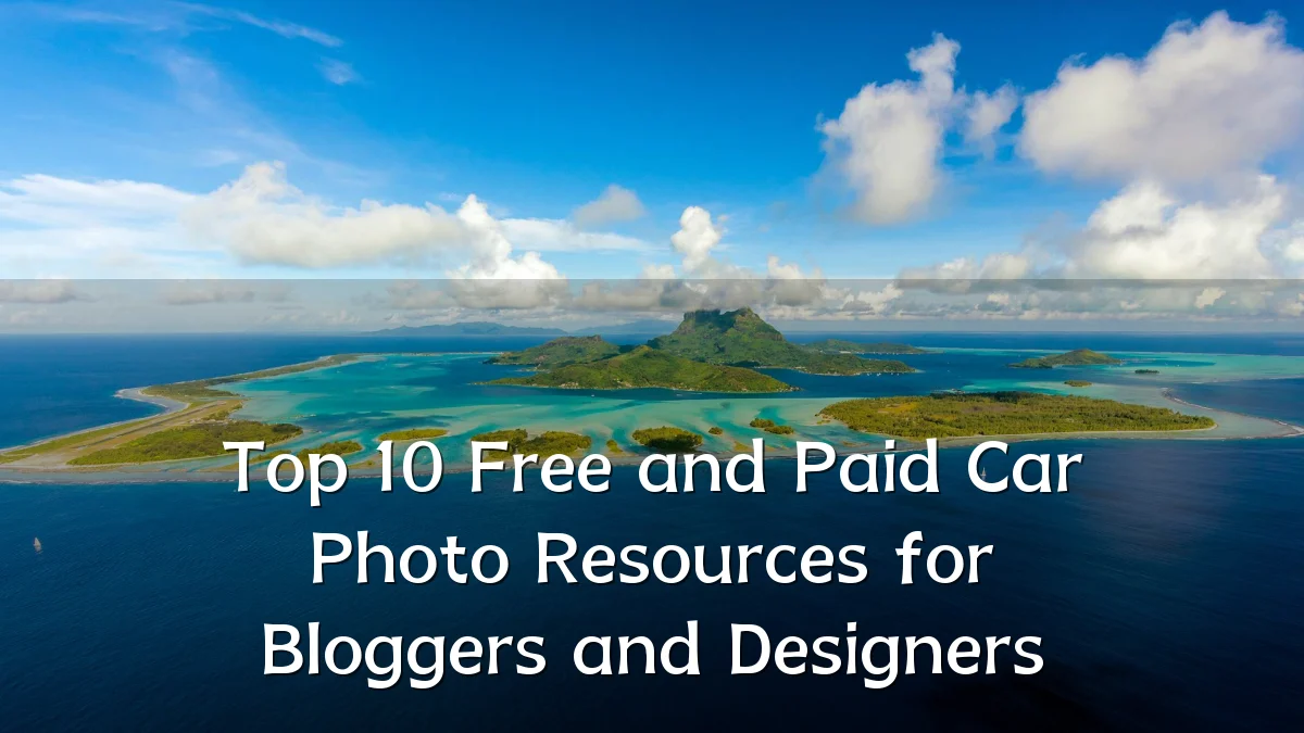 Top 10 Free and Paid Car Photo Resources for Bloggers and Designers