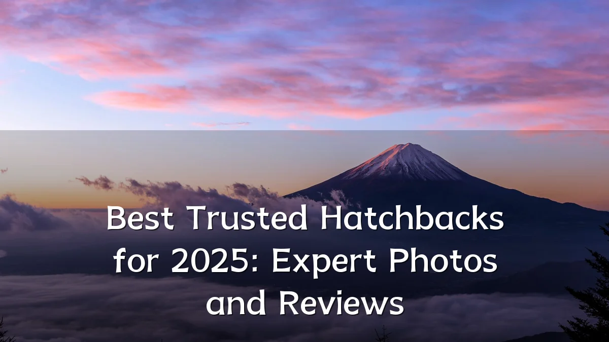 Best Trusted Hatchbacks for 2025: Expert Photos and Reviews