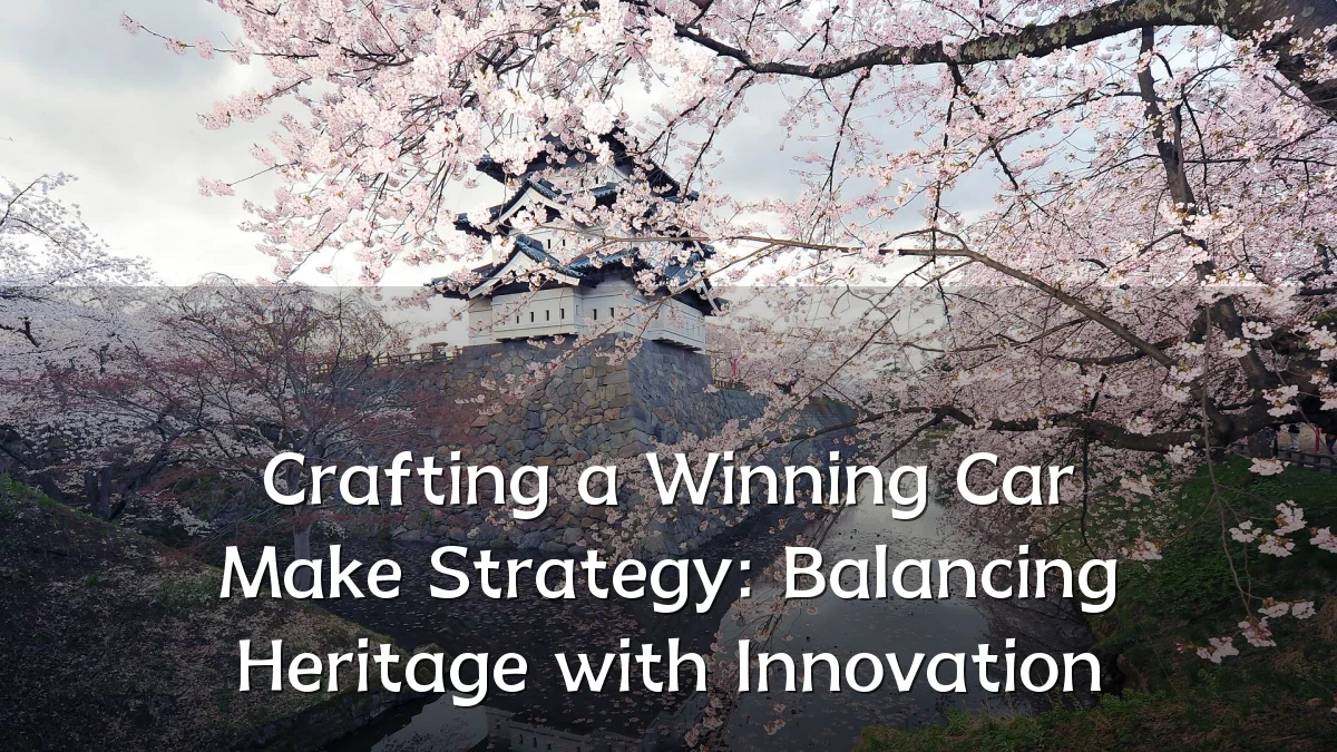 Crafting a Winning Car Make Strategy: Balancing Heritage with Innovation