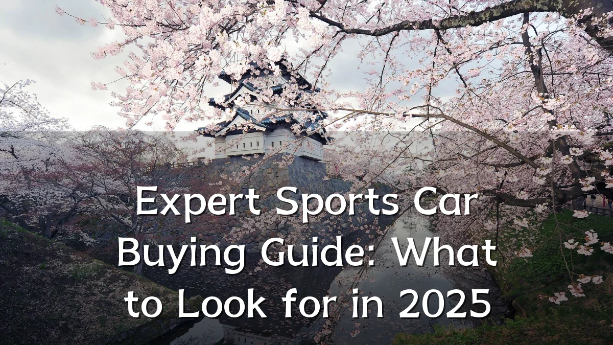 Expert Sports Car Buying Guide: What to Look for in 2025