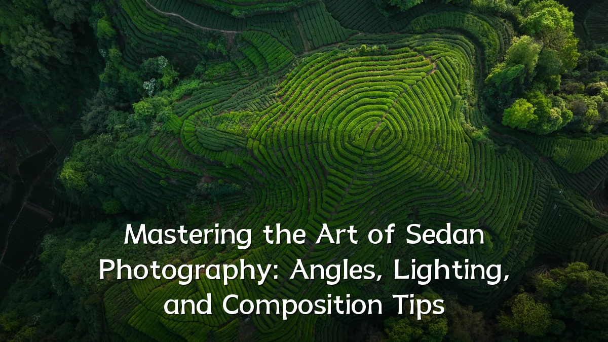 Mastering the Art of Sedan Photography: Angles, Lighting, and Composition Tips