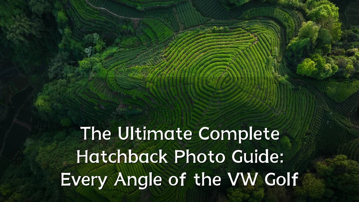 The Ultimate Complete Hatchback Photo Guide: Every Angle of the VW Golf