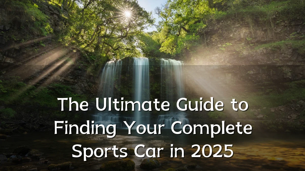 The Ultimate Guide to Finding Your Complete Sports Car in 2025