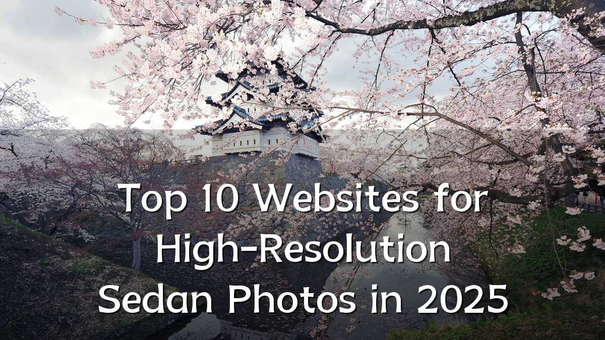 Top 10 Websites for High-Resolution Sedan Photos in 2025